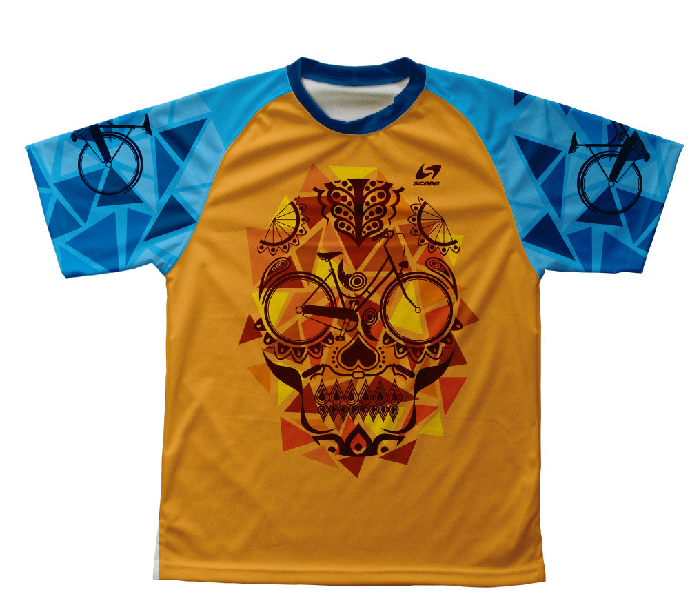 Orange Catrina Technical T-Shirt for Men and Women