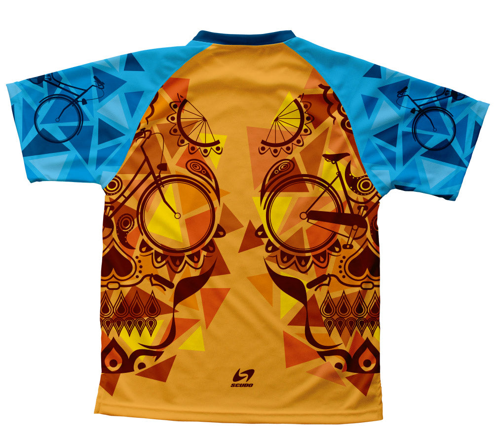 Orange Catrina Technical T-Shirt for Men and Women