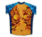 Orange Catrina Winter Thermal Cycling Jersey