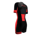 Orange Scudopro Cycling Skin Suit Short Sleeve for Woman