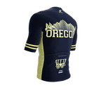 ScudoPro Pro-Elite Short Sleeve Cycling Jersey Oregon USA State Icon landmark symbol identity  | Men and Women