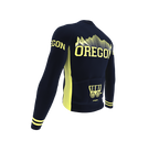 ScudoPro Pro Thermal Long Sleeve Cycling Jersey Oregon USA state Icon landmark identity  | Men and Women