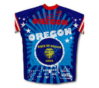Oregon Short Sleeve Cycling Jersey for Men and Women