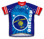 Oregon Short Sleeve Cycling Jersey for Men and Women