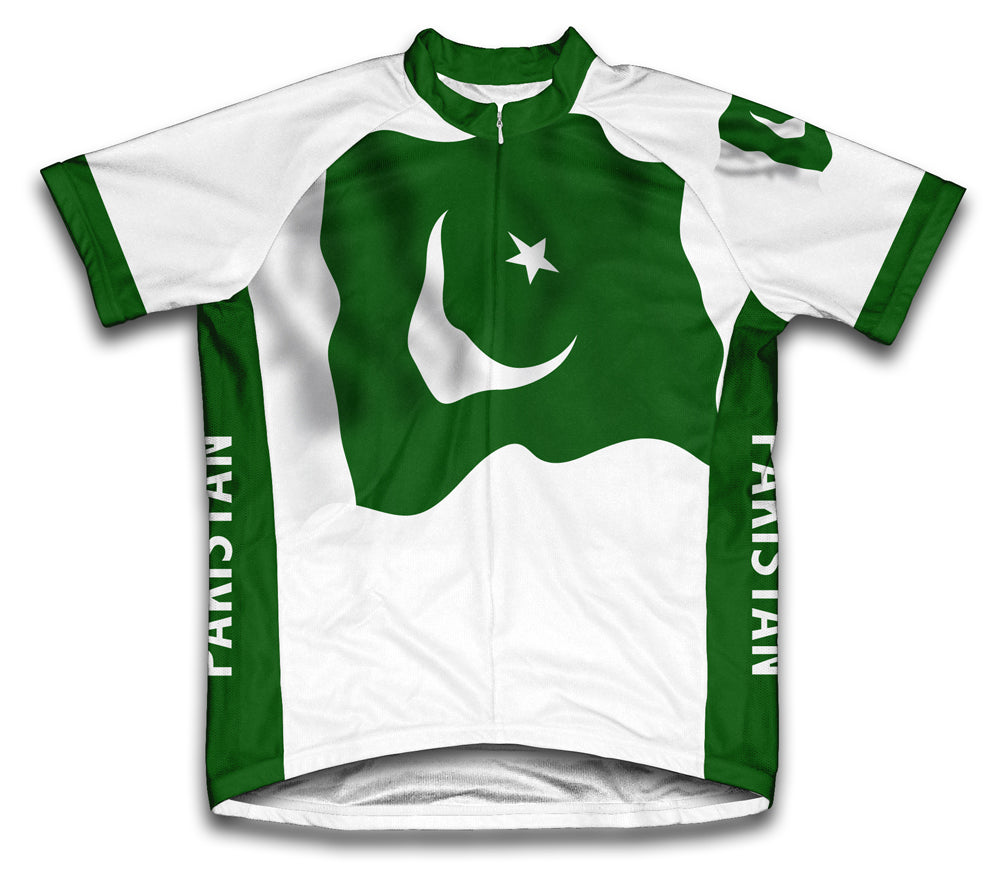 Pakistan Flag Cycling Jersey for Men and Women