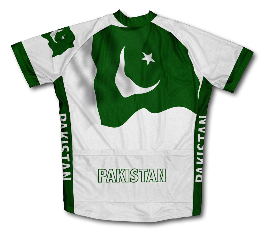 Pakistan Flag Cycling Jersey for Men and Women