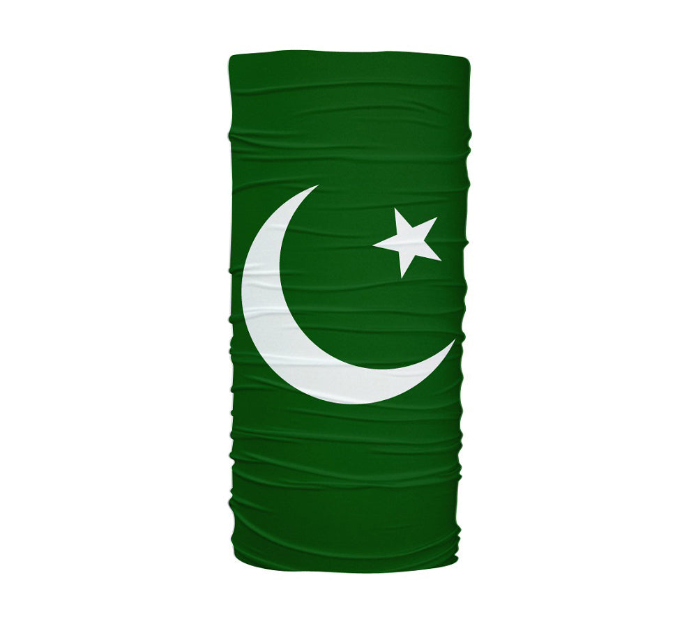 Pakistan Flag Multifunctional UV Protection Headband