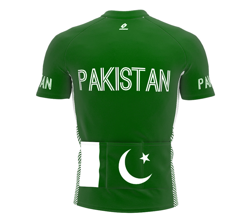Pakistan  Full Zipper Bike Short Sleeve Cycling Jersey
