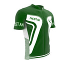Pakistan  Full Zipper Bike Short Sleeve Cycling Jersey