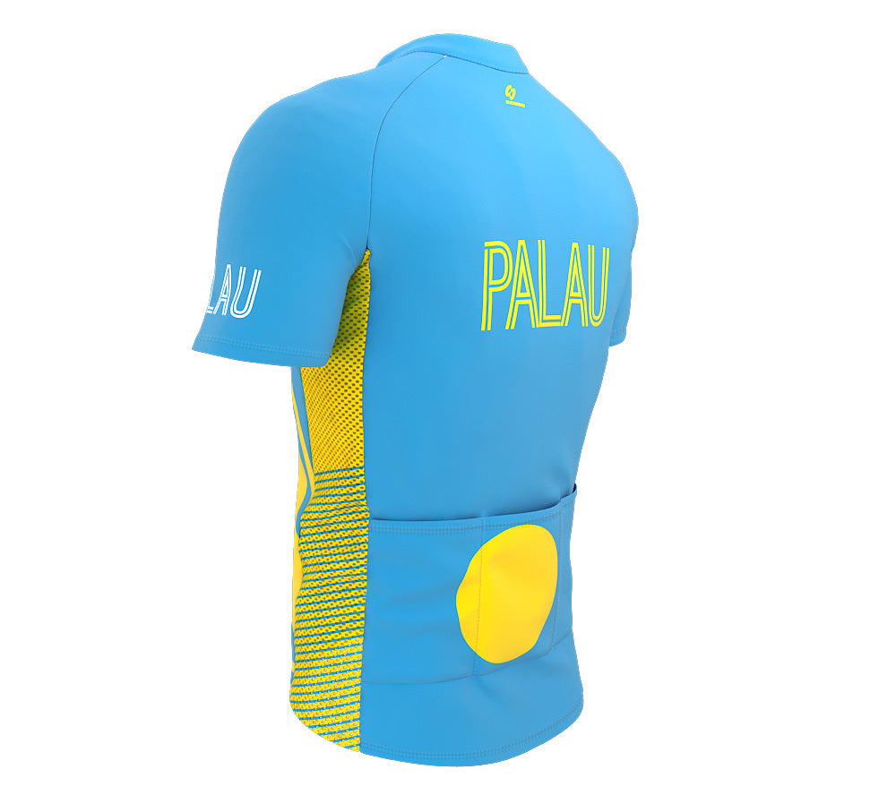 Palau  Full Zipper Bike Short Sleeve Cycling Jersey
