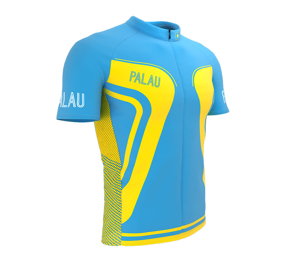 Palau  Full Zipper Bike Short Sleeve Cycling Jersey