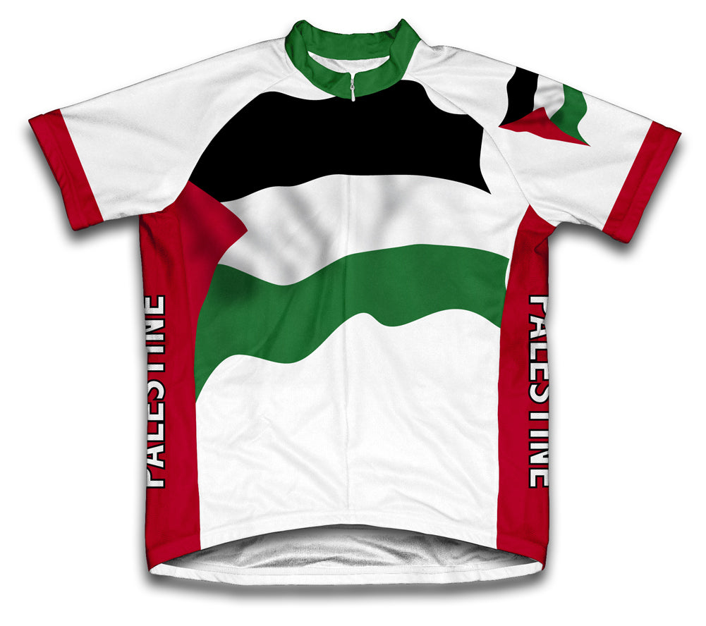 Palestine Flag Cycling Jersey for Men and Women