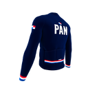 ScudoPro Pro Thermal Long Sleeve Cycling Jersey Country CODE Panama Blue | Men and Women