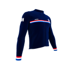 ScudoPro Pro Thermal Long Sleeve Cycling Jersey Country CODE Panama Blue | Men and Women