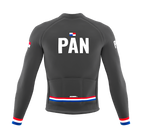 ScudoPro Pro Thermal Long Sleeve Cycling Jersey Country CODE Panama Gray | Men and Women