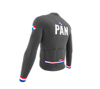 ScudoPro Pro Thermal Long Sleeve Cycling Jersey Country CODE Panama Gray | Men and Women