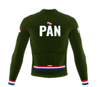 ScudoPro Pro Thermal Long Sleeve Cycling Jersey Country CODE Panama Green | Men and Women
