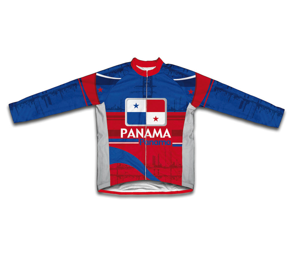 Panama Flag Winter Thermal Cycling Jersey