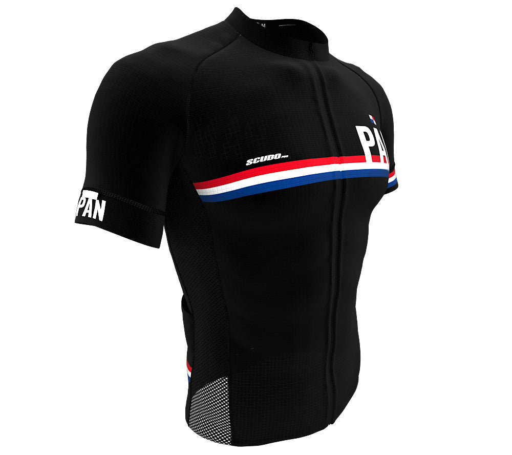 Panama Black CODE Short Sleeve Cycling PRO Jersey for Men and Women