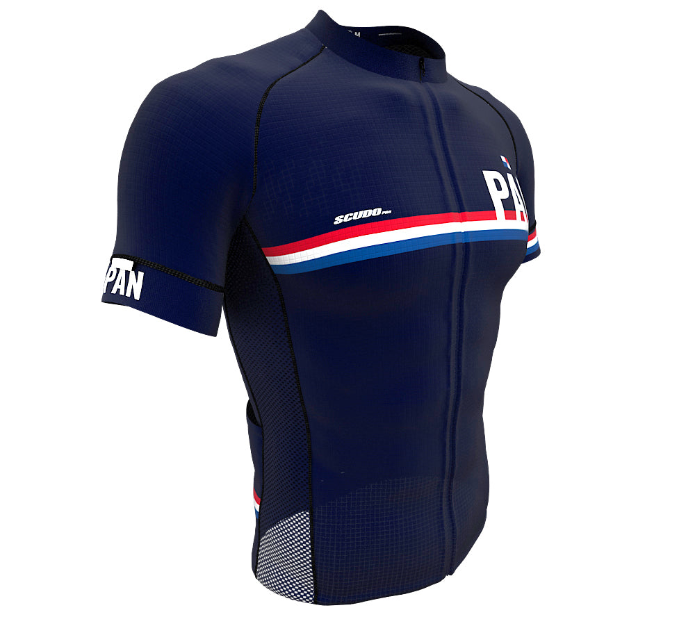 Panama Blue CODE Short Sleeve Cycling PRO Jersey for Men and Women