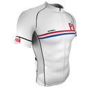 Panama White CODE Short Sleeve Cycling PRO Jersey for Men and Women
