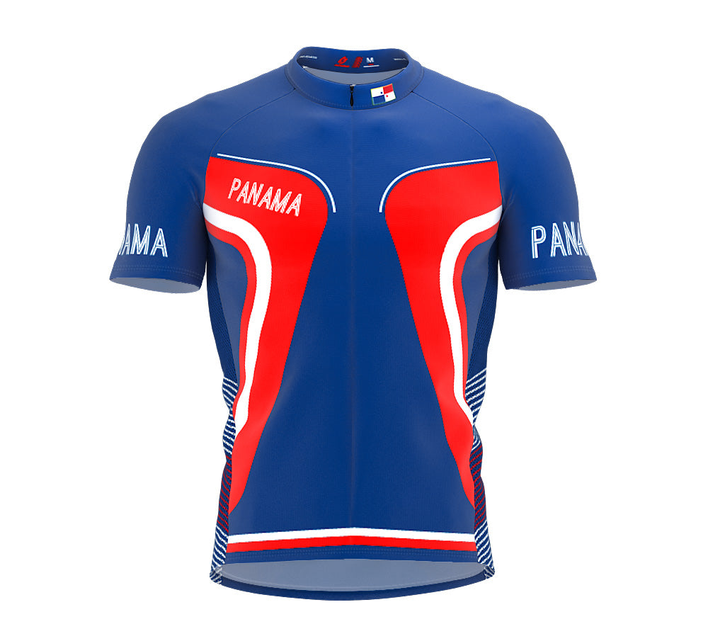 Panama  Full Zipper Bike Short Sleeve Cycling Jersey