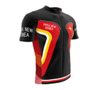 Papua New Guinea  Full Zipper Bike Short Sleeve Cycling Jersey