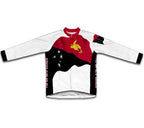 Papua New Guinea Flag Winter Thermal Cycling Jersey