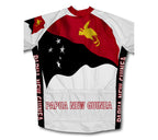 Papua New Guinea Flag Cycling Jersey for Men and Women