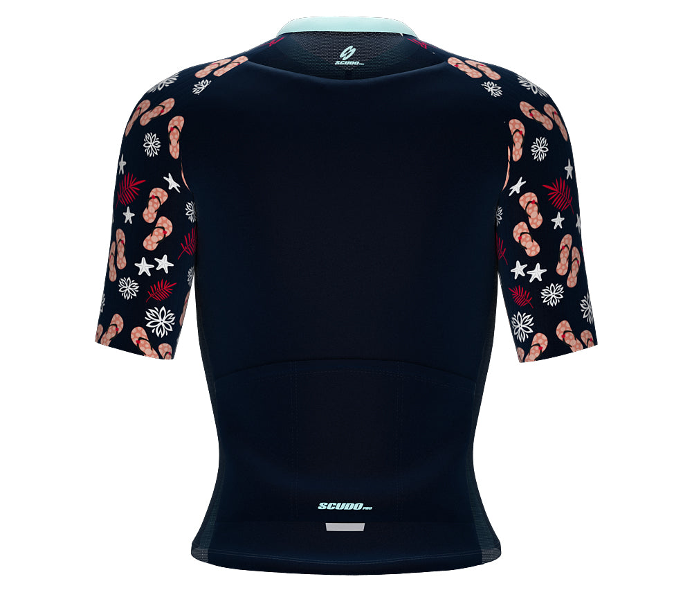 Scudopro Pro-Elite Short Sleeve Cycling Pro Fit Jersey Paradise for Women