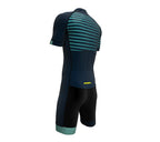 Pedaling Yellow Scudopro Cycling Speedsuit for Man