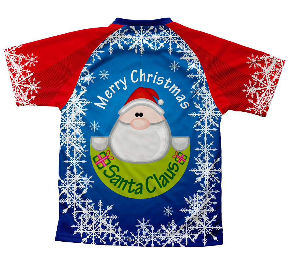 Peekaboo Santa Technical T-Shirt for Men and Women