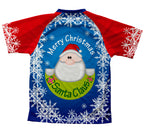 Peekaboo Santa Technical T-Shirt for Men and Women