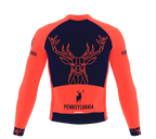 ScudoPro Pro Thermal Long Sleeve Cycling Jersey Pennsylvania USA state Icon landmark identity  | Men and Women