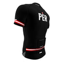 Peru Black CODE Short Sleeve Cycling PRO Jersey for Men and Women