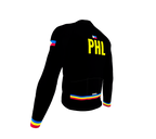 ScudoPro Pro Thermal Long Sleeve Cycling Jersey Country CODE Philippines Black | Men and Women