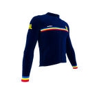 ScudoPro Pro Thermal Long Sleeve Cycling Jersey Country CODE Philippines Blue | Men and Women