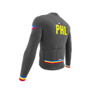 ScudoPro Pro Thermal Long Sleeve Cycling Jersey Country CODE Philippines Gray | Men and Women