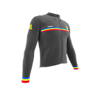 ScudoPro Pro Thermal Long Sleeve Cycling Jersey Country CODE Philippines Gray | Men and Women
