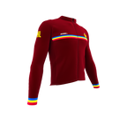 ScudoPro Pro Thermal Long Sleeve Cycling Jersey Country CODE Philippines Vine | Men and Women