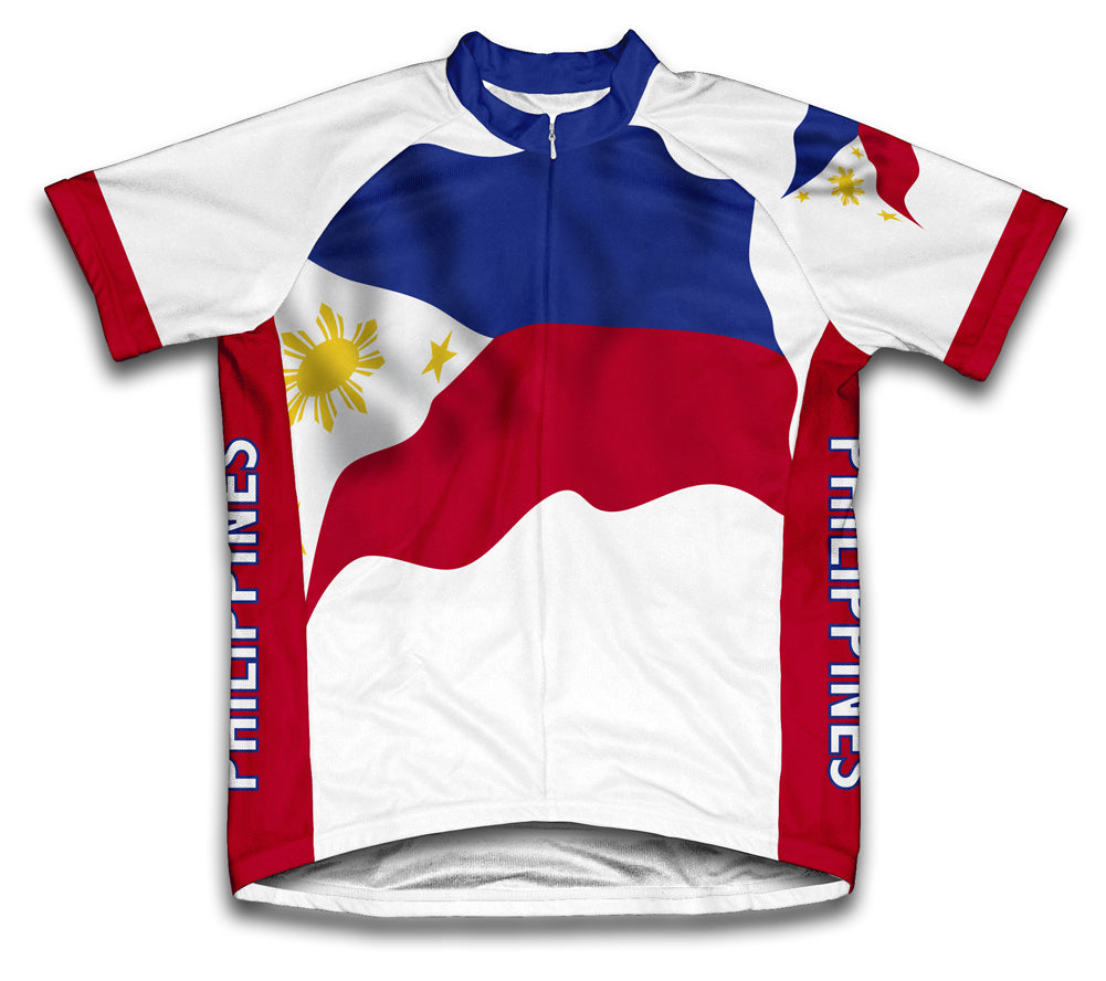 Philippines Flag Cycling Jersey for Men and Women