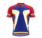Philippines  Full Zipper Bike Short Sleeve Cycling Jersey