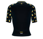 Scudopro Pro-Elite Short Sleeve Cycling Pro Fit Jersey Pineapples for Women