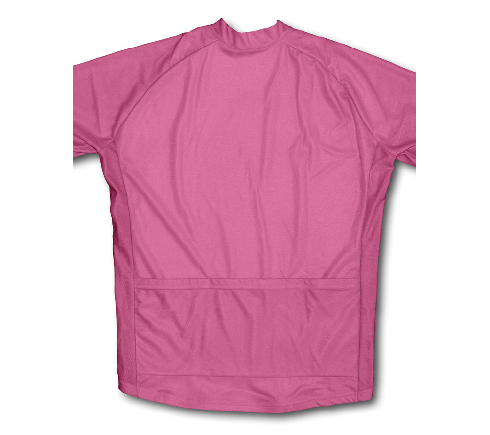 Keep Calm and Cycle On Pink Winter Thermal Cycling Jersey