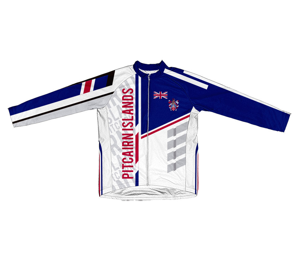Pitcairn Islands ScudoPro Cycling Jersey Long Sleeve