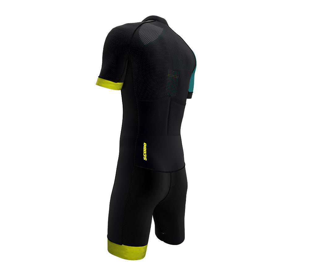 Pixel Green Scudopro Cycling Speedsuit for Man