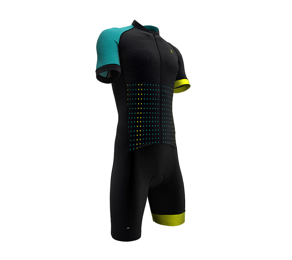 Pixel Green Scudopro Cycling Speedsuit for Man