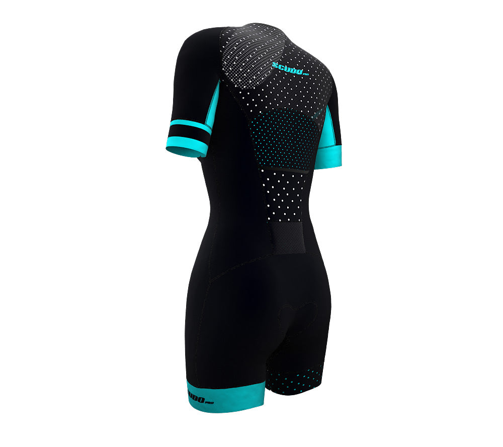Points Scudopro Cycling Skin Suit Short Sleeve for Woman