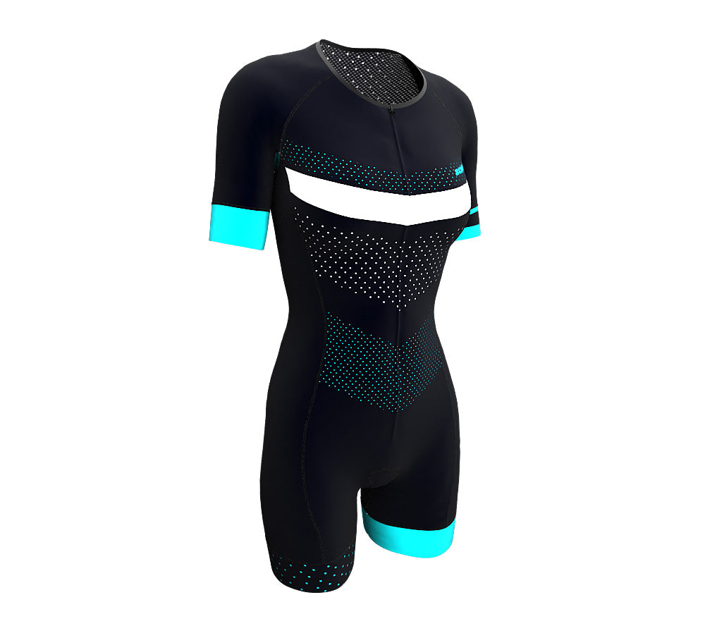 Points Scudopro Cycling Skin Suit Short Sleeve for Woman