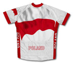 Poland Flag Cycling Jersey for Men and Women